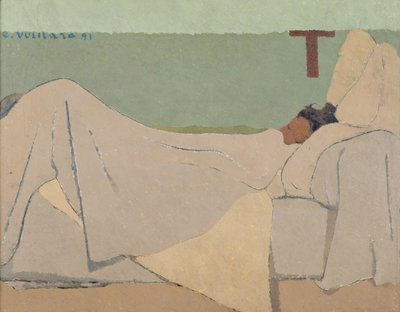 Im Bett, 1891 von Edouard Vuillard